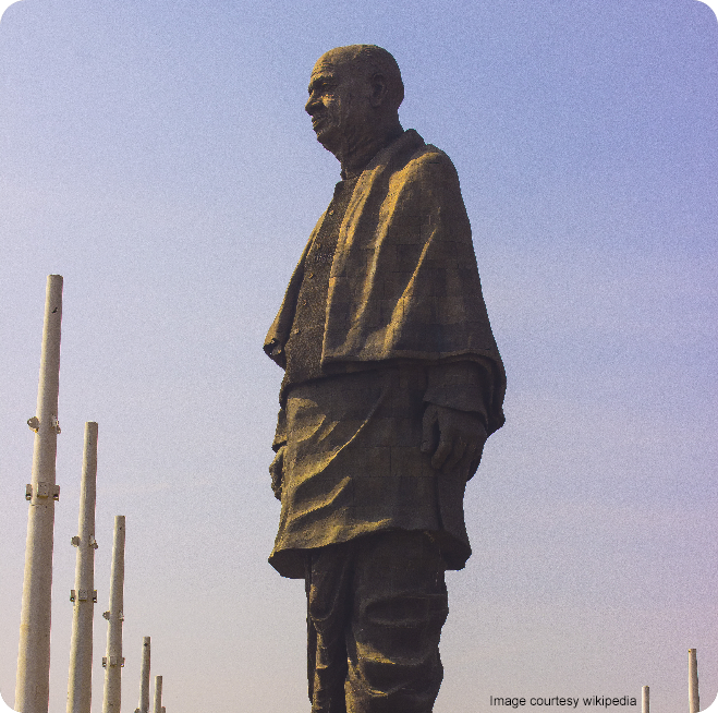 Statue of Unity, Sardar Vallabhbhai Patel